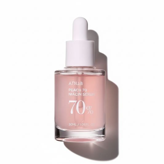 PeachGlow 70 Niacinamide Body Serum — product photo