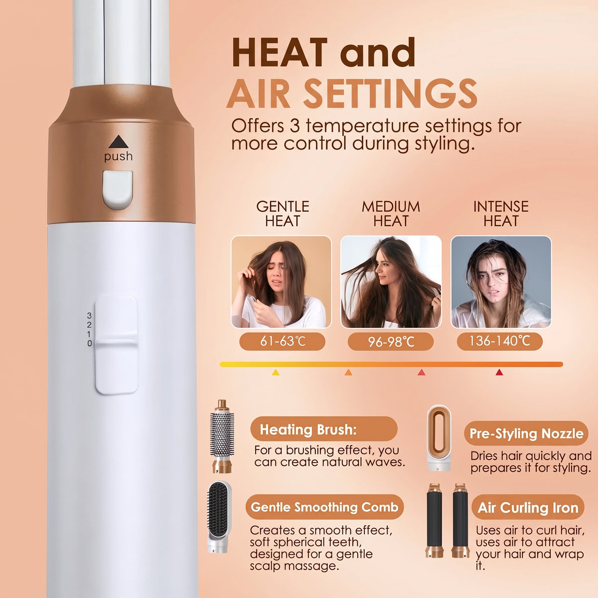 AirSilk Pro 5-in-1 Hot Air Styler lifestyle photo