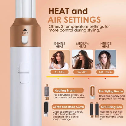 AirSilk Pro 5-in-1 Hot Air Styler lifestyle photo