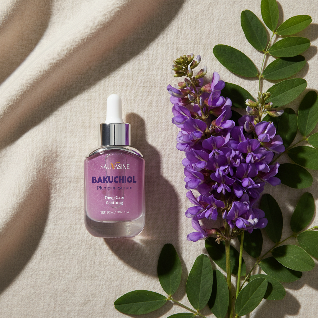 Flat lay of Bakuchiol Plumping Serum