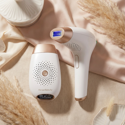 Angled product shot of the Radiance IPL 500 Hair Removal Device