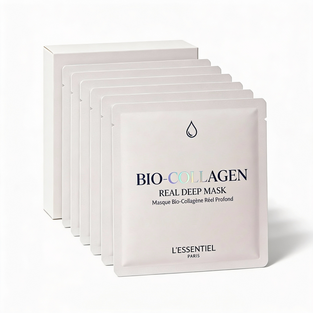 The K-Glow Mask packaging, studio shot