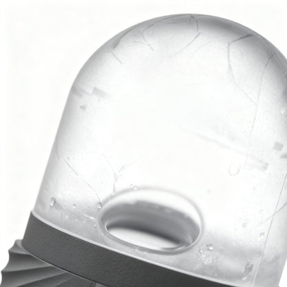 FrostGlow Ice Roller used around the eyes