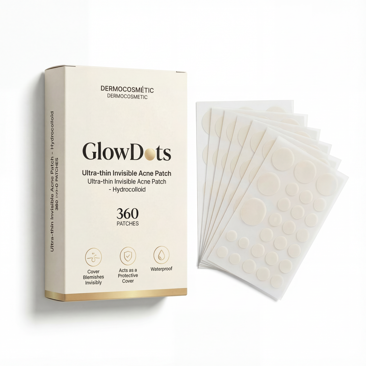 GlowDots Invisible Acne Patches — product photo